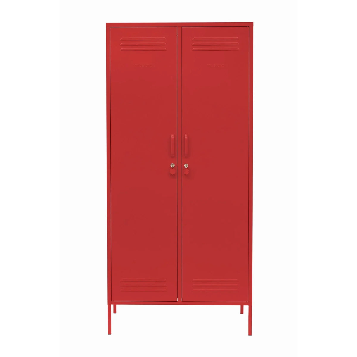 Schrank The Twinny von Mustard Made in Poppy – Zweitüriger Metallschrank Wohnen