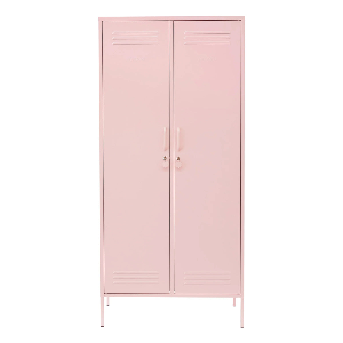 Schrank The Twinny von Mustard Made in Blush – Zweitüriger Metallschrank Wohnen