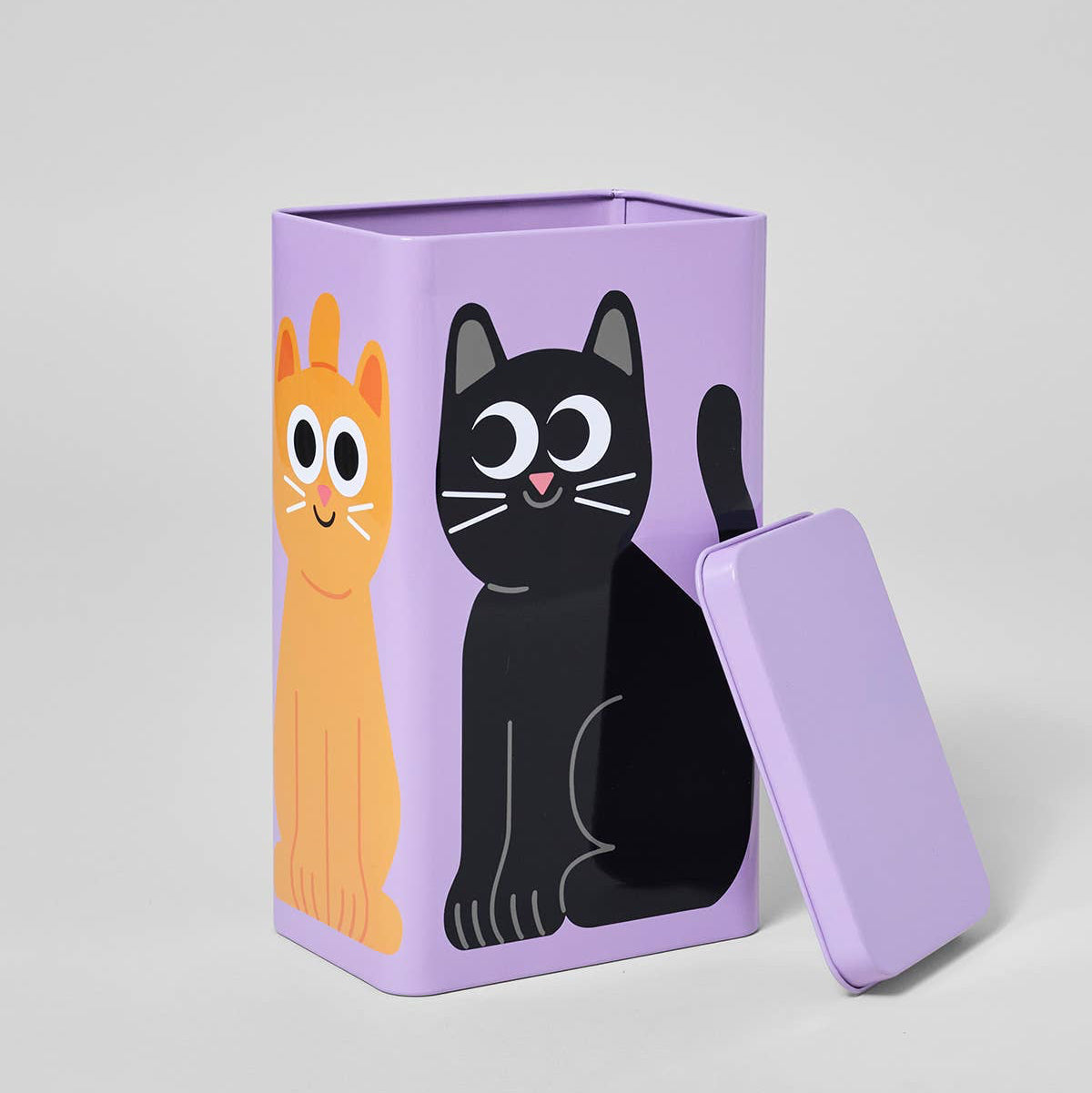 Wrap Vorratsdose Katzen – Detailansicht Illustration Elliot Kruszynski