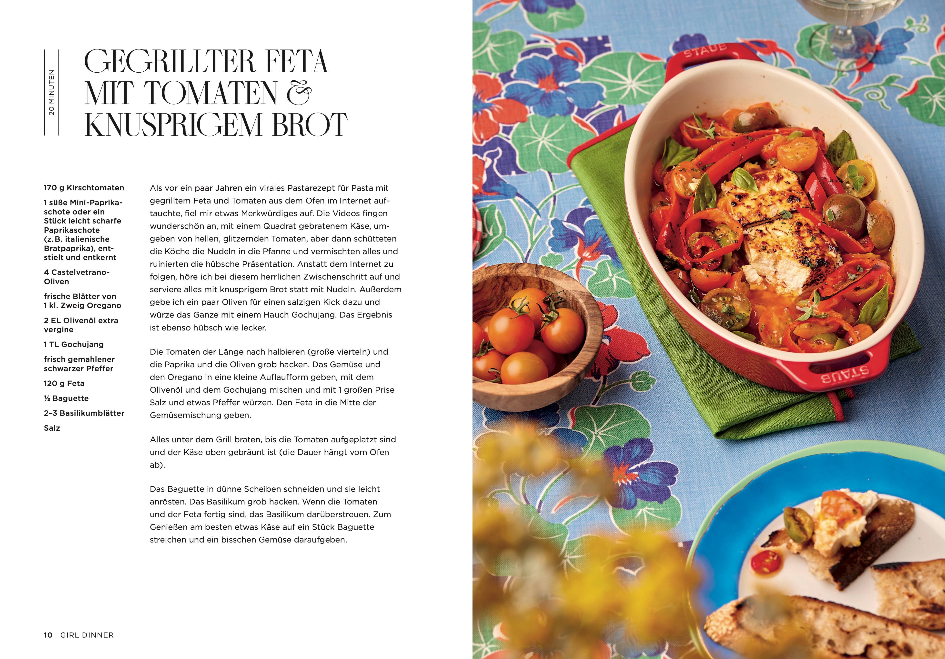 Girl Dinner. Kreative Platten für deine Me-Time von Callwey