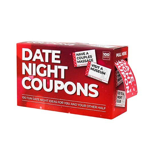 Date Night Gutscheine von Gift Republic – 100 Ideen für Paare in Box