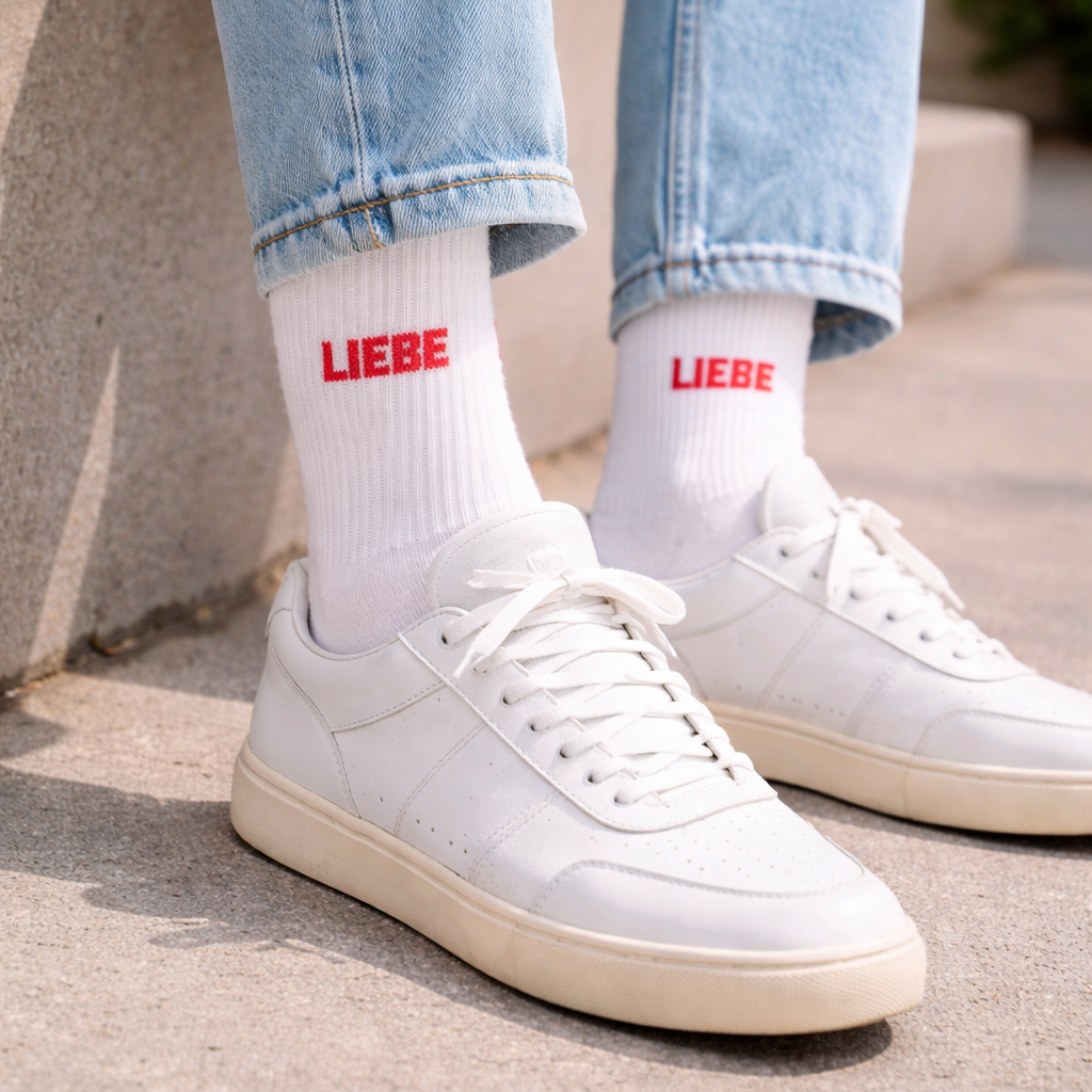 LIEBE Socken von Herr & Frau Hempel