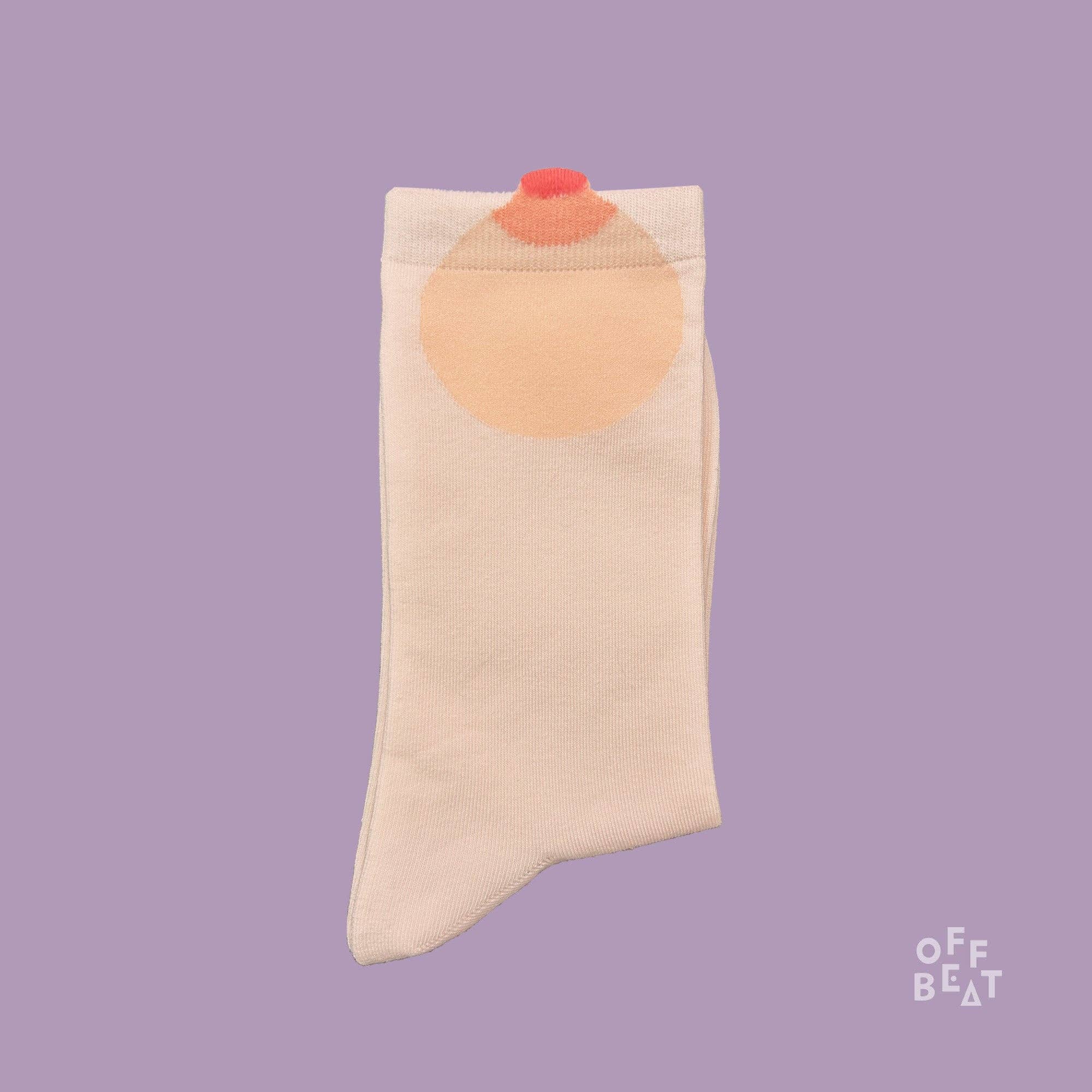 Socken Pop-out Breast von Offbeat