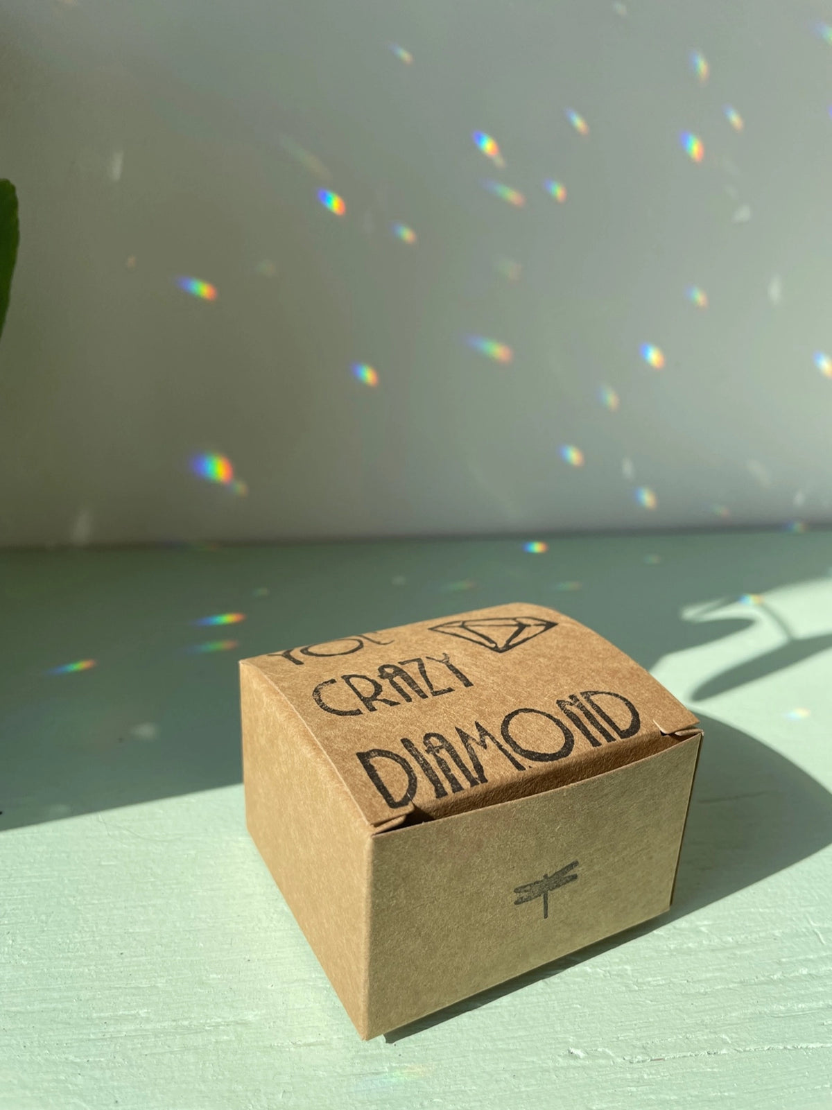 Lichtfänger Schmetterling Von Lani – Suncatcher Kristallglas Detailansicht