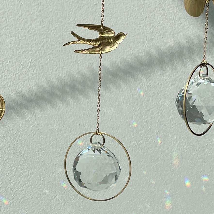 Lichtfänger Schwalbe von Von Lani – Suncatcher Kristall Fensterdekoration