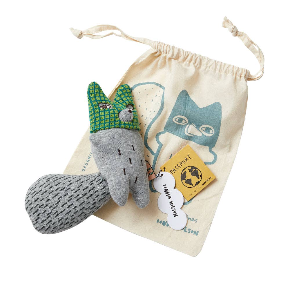 Wilfred Wolf Kuscheltier aus Bio-Baumwolle von Donna Wilson