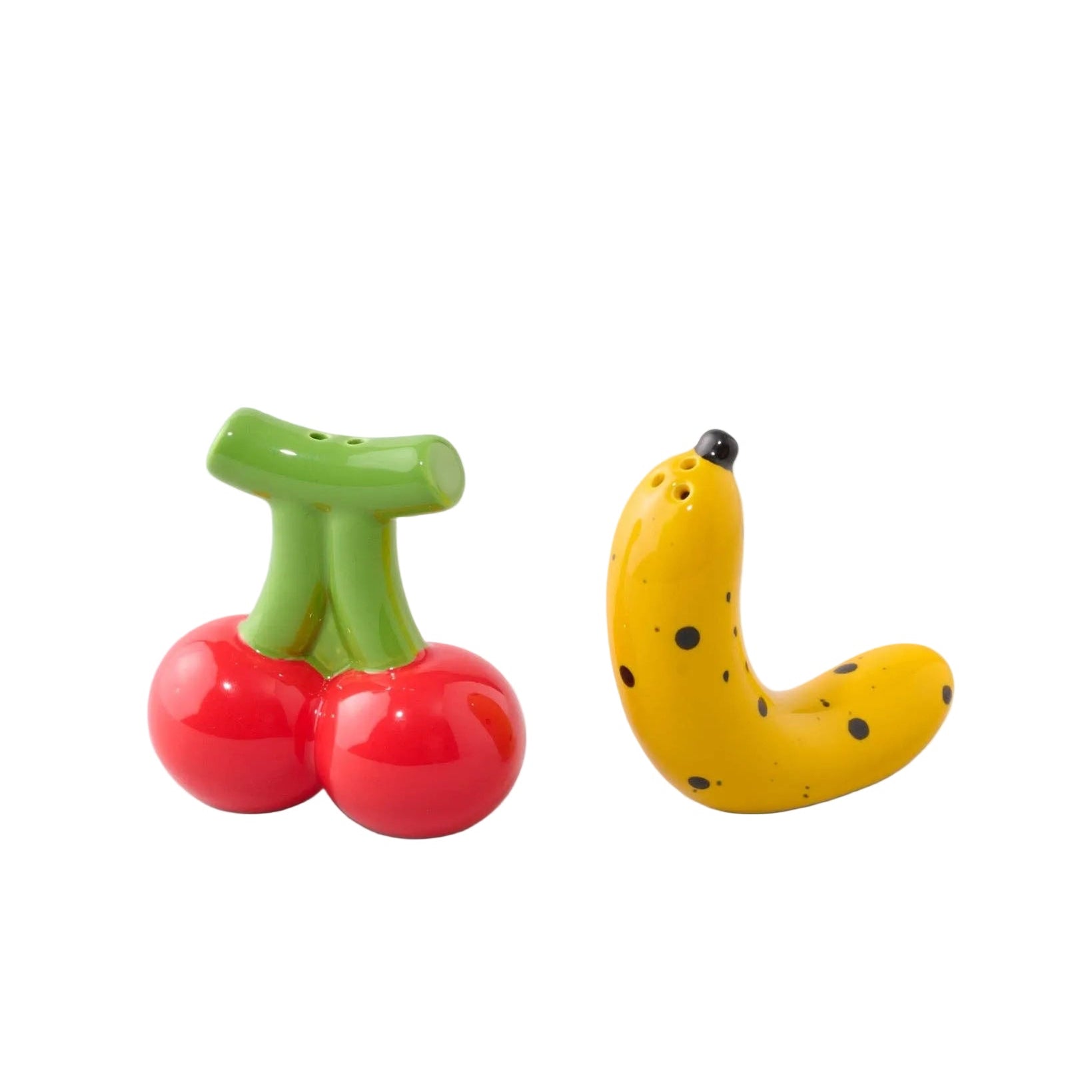 Salz- & Pfefferstreuer «Banane & Kirsche» von Fluid Market