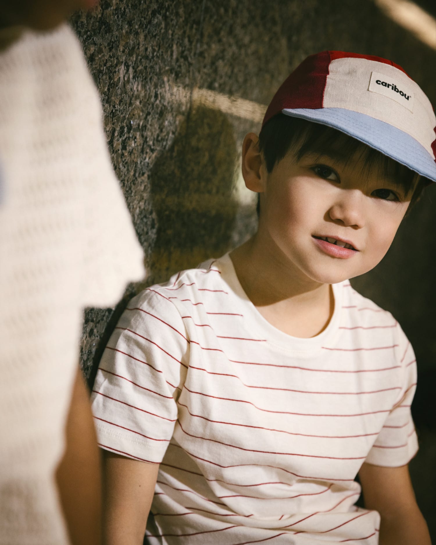 CARIBOU Kinder-Mütze aus 100% Leinen