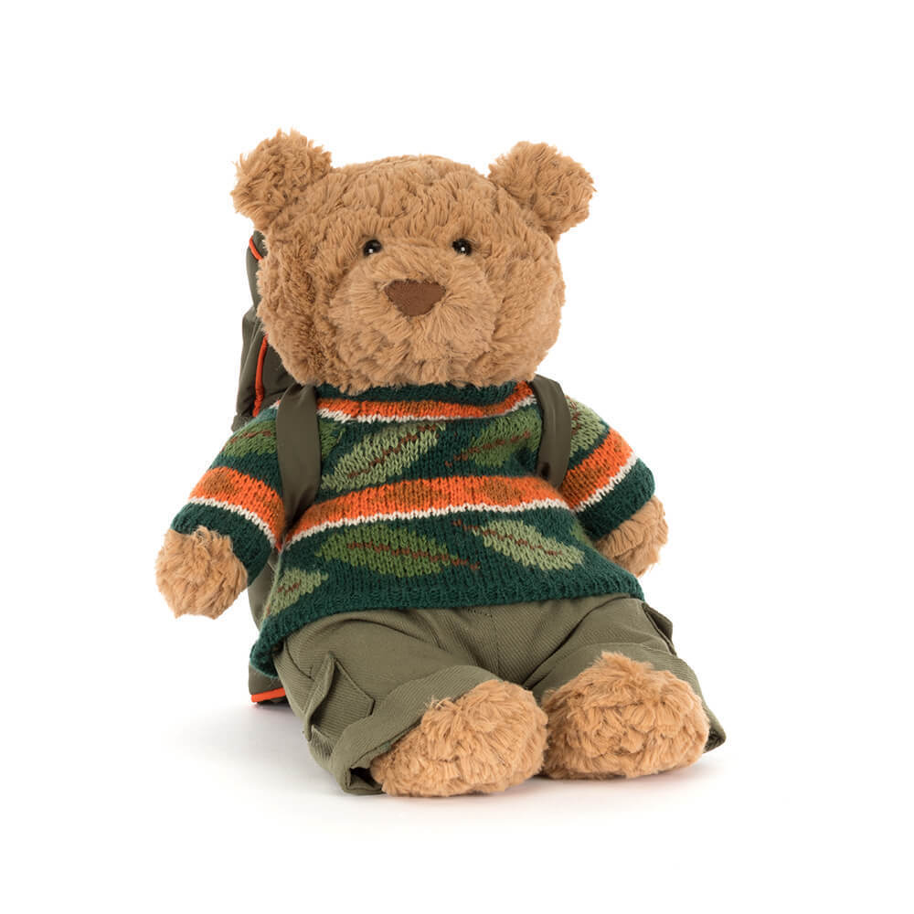Bartholomew Bear Hiking Outfit – Jellycat Teddybär im Wanderoutfit mit Rucksack