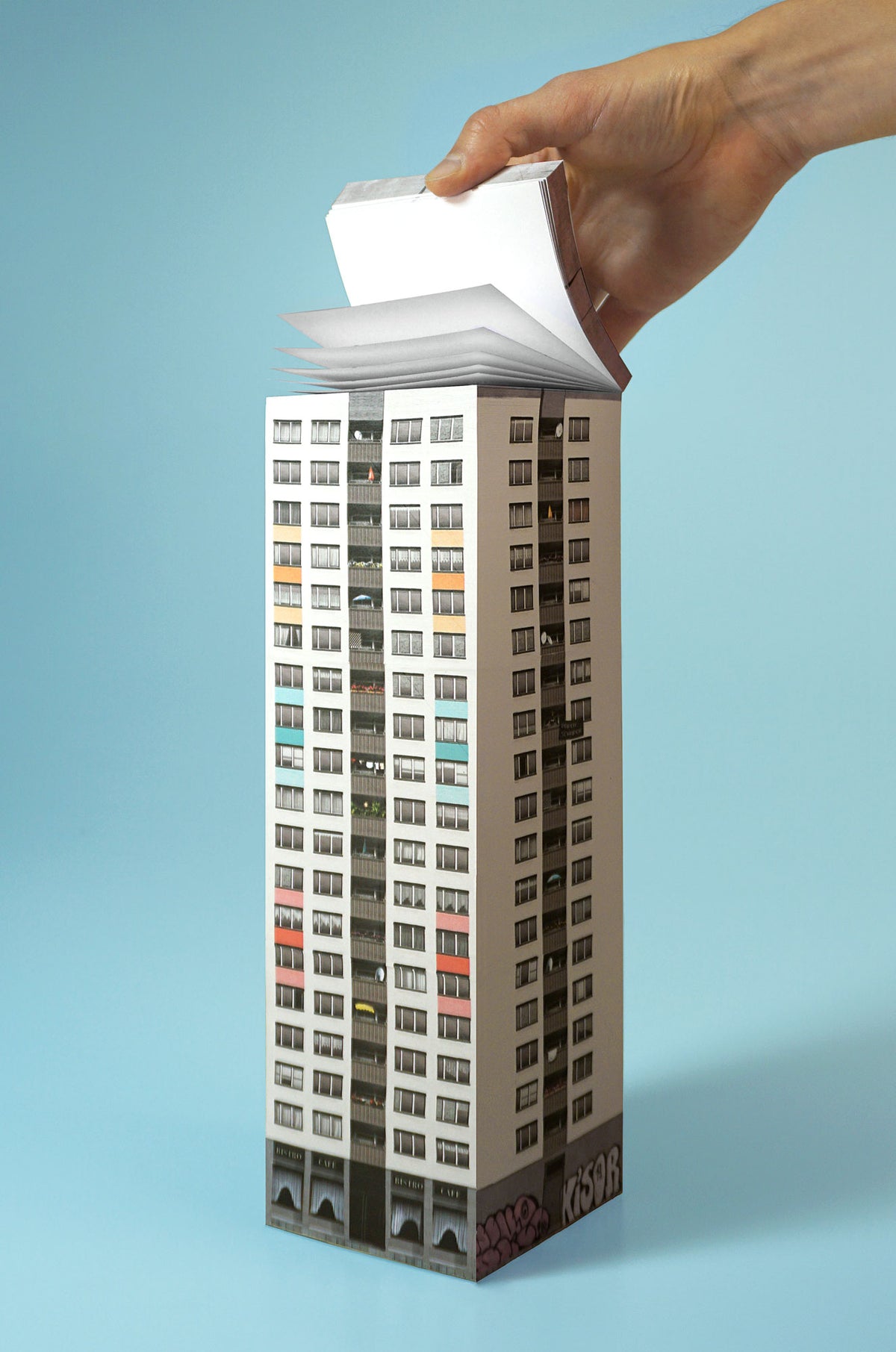 Paperscraper® „Plattenbau Berlin“ von Seltmann