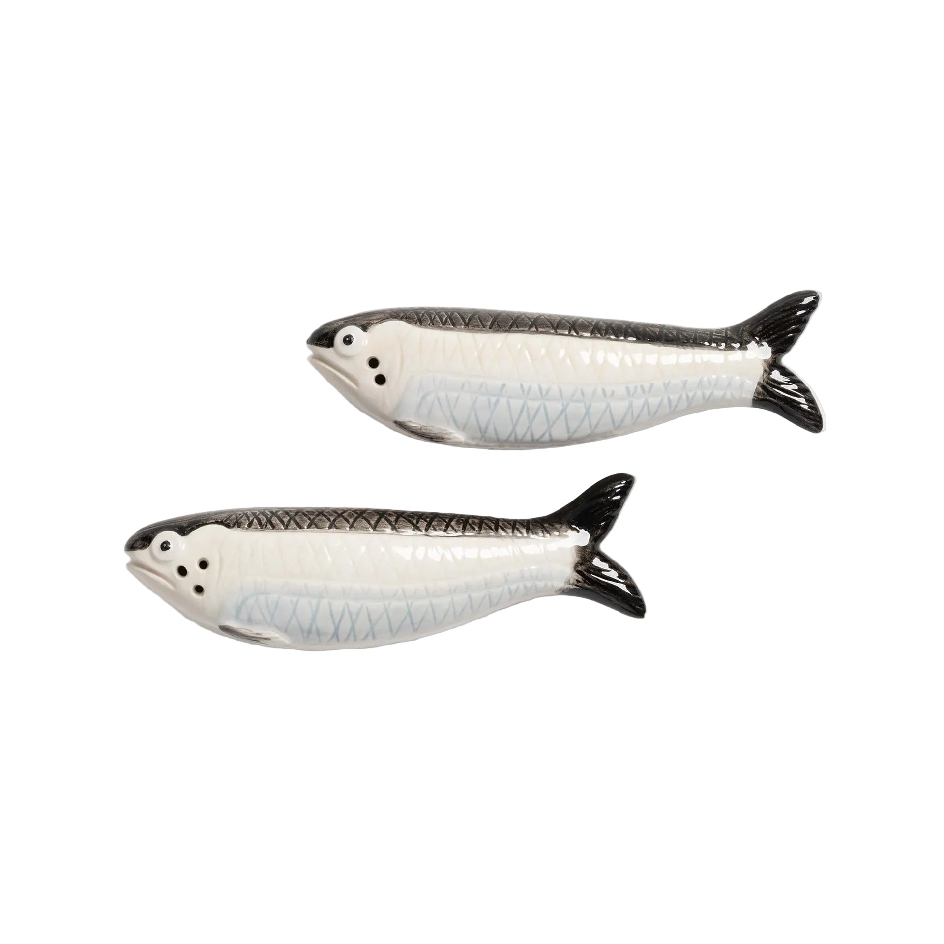 Salt & Pepper Sardine von &klevering – Salz- und Pfefferstreuer in Sardinenform