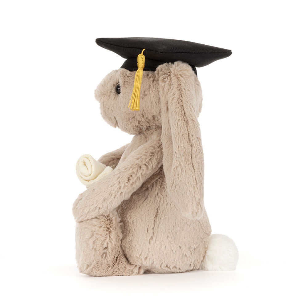 Bashful Bunny Graduation Jellycat Detail - Hase Abschluss