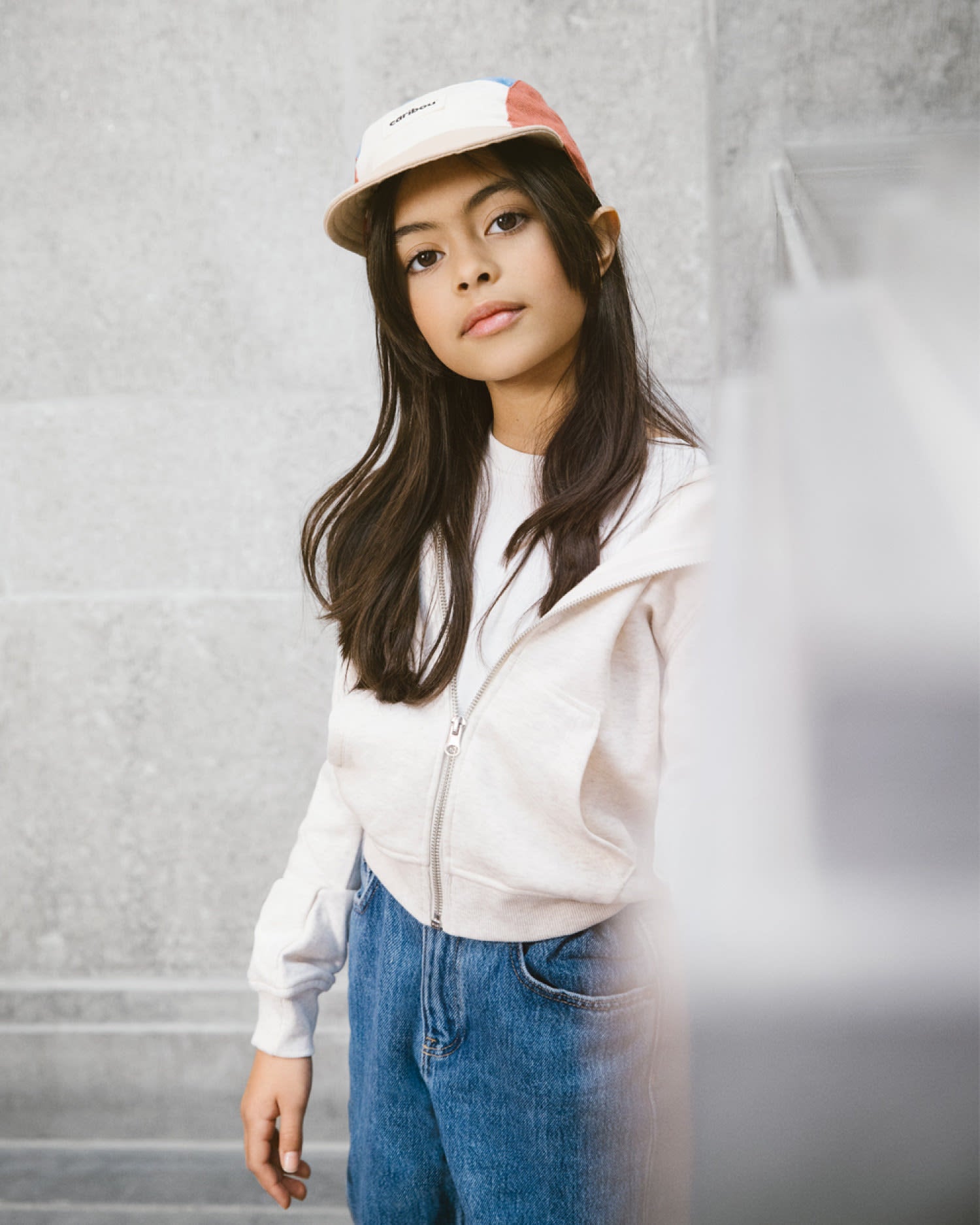 CARIBOU Kinder-Mütze aus 100% Leinen