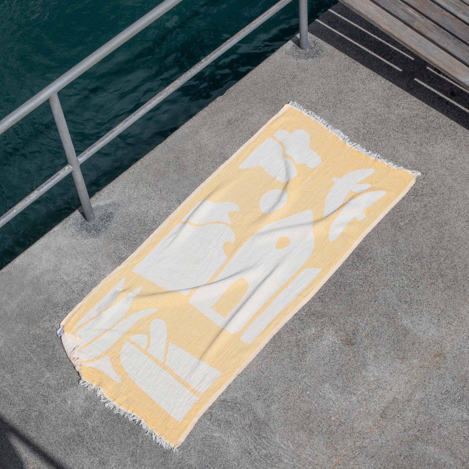 Badetuch «Am Meer» von Atelier Agave