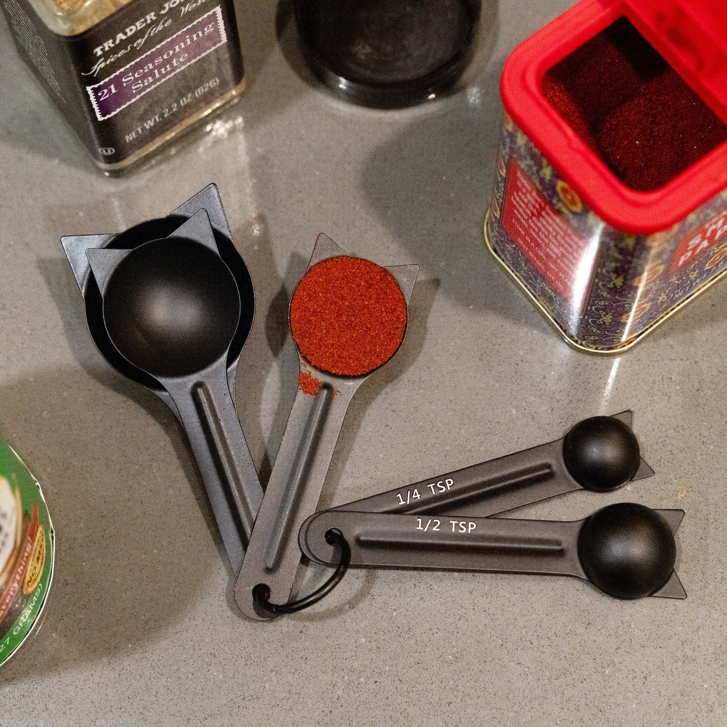 Cat Measuring Spoons von Kikkerland