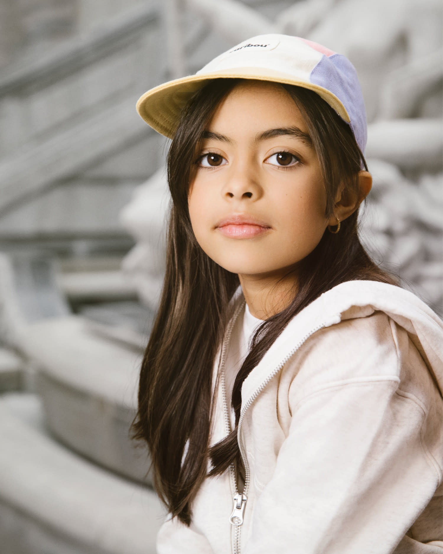 CARIBOU Kinder-Mütze aus 100% Leinen