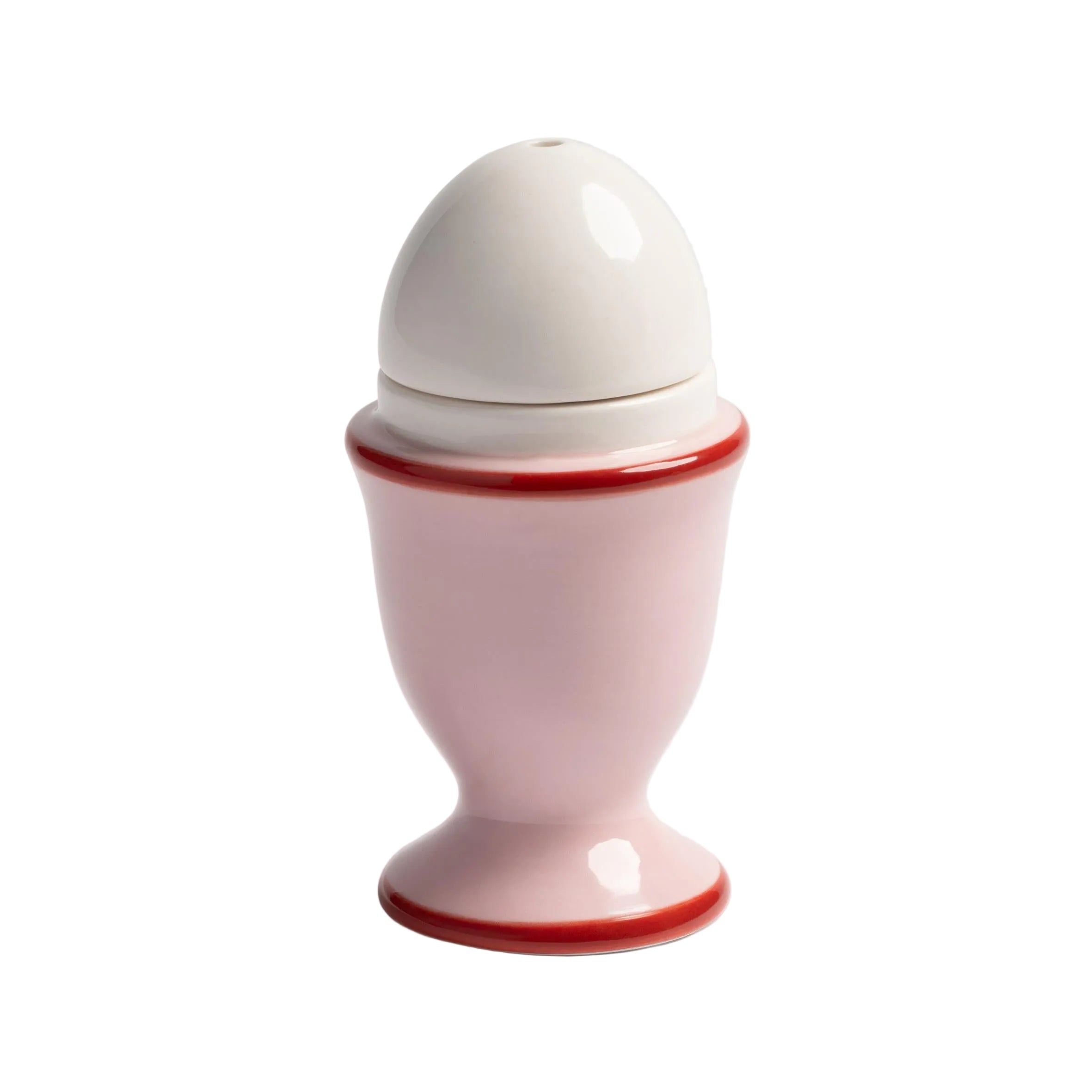 Salt & Pepper Egg Pink von &klevering – Salz- und Pfefferstreuer in Eiform Rosa