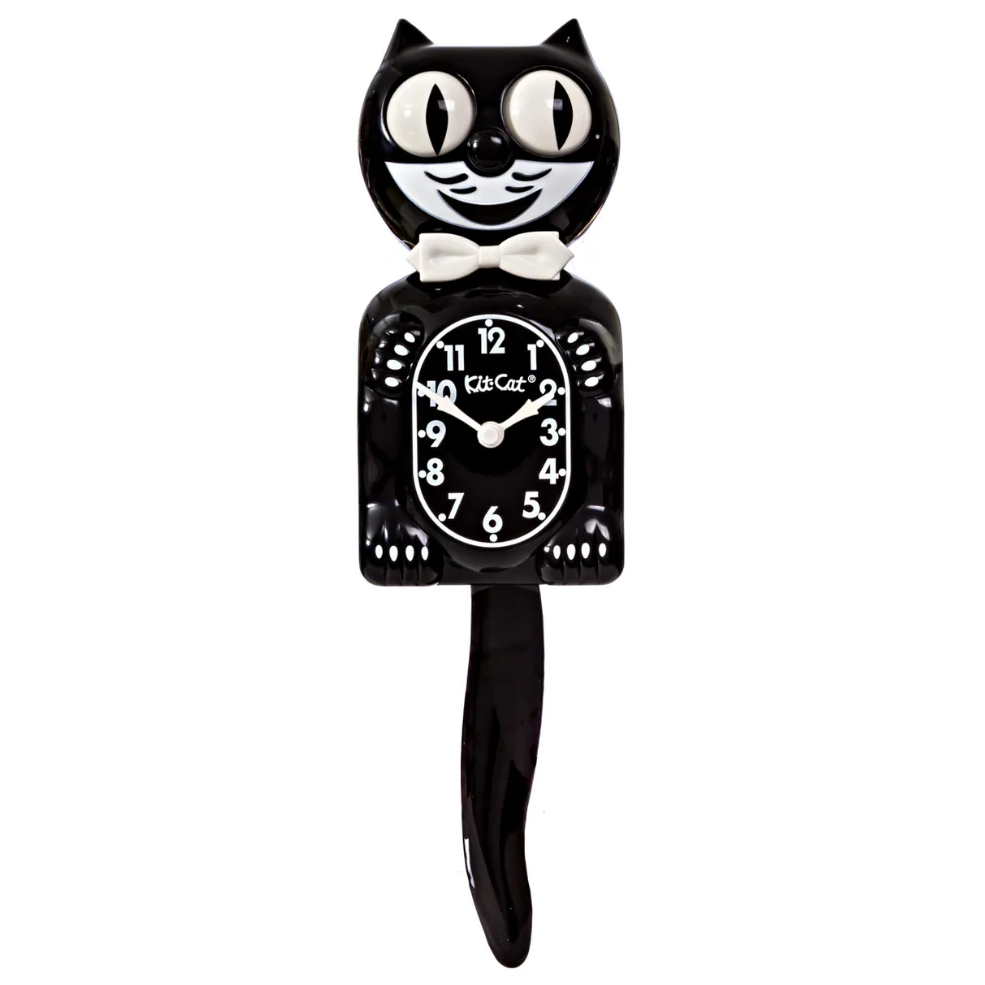 Kit-Cat Clock Katzen Uhr – Kultige Retro-Wanduhr mit beweglichen Augen