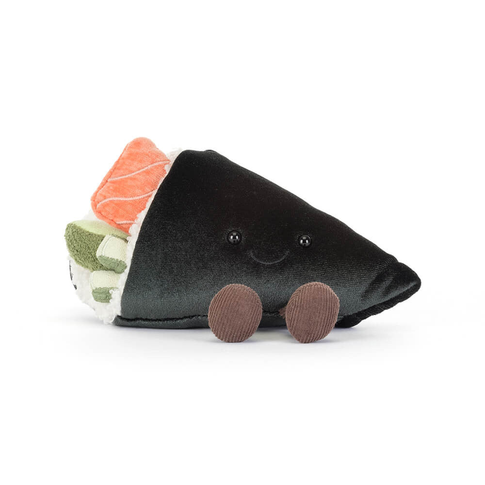 Amuseables Coneroi Temaki – Jellycat Plüsch-Handroll mit Texturdetails