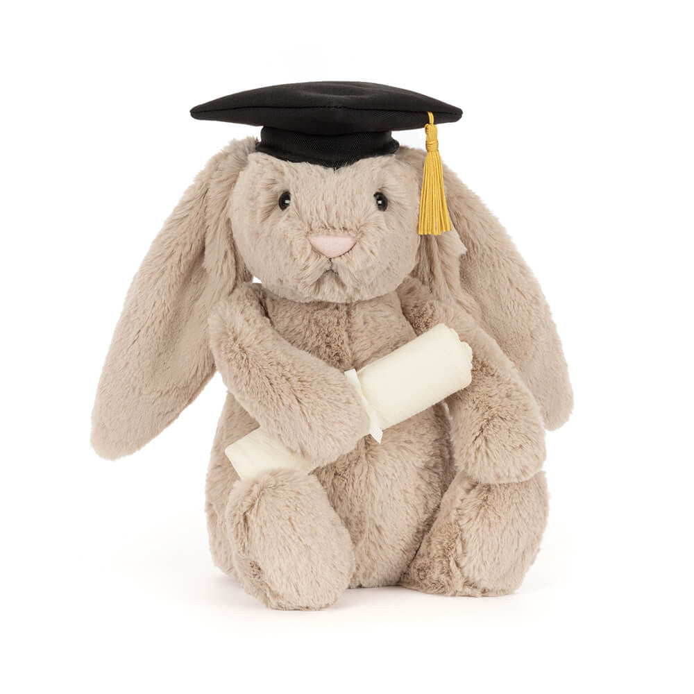 Bashful Bunny Graduation Outfit Jellycat - Kuscheltier Hase Abschluss Diplom
