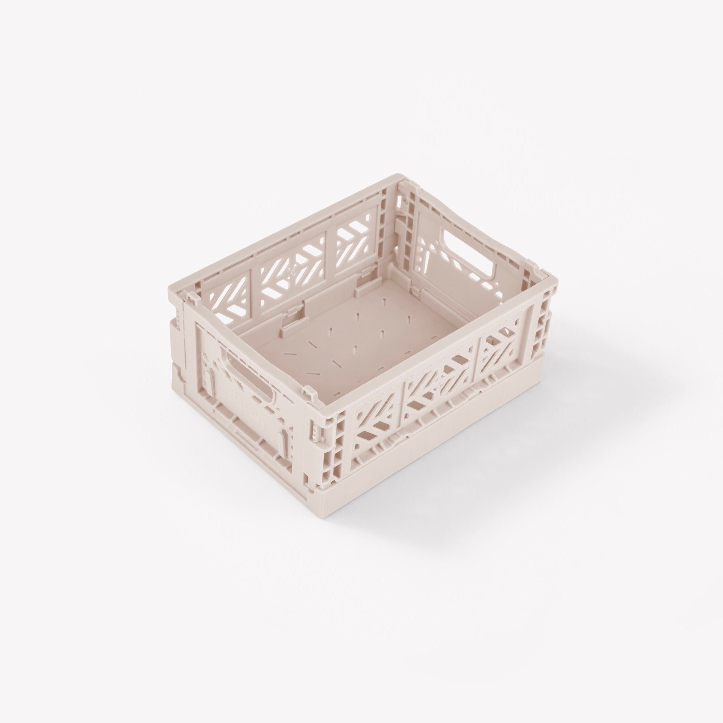Aykasa Microbox Pale Blue – faltbare Aufbewahrungsbox pastellblau, Frontansicht