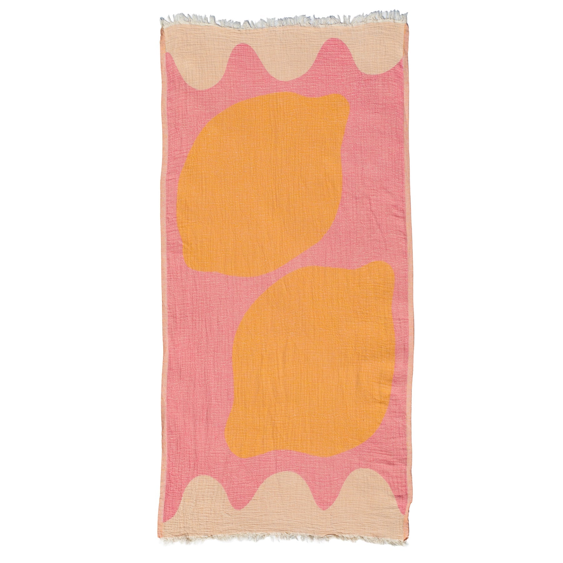 Badetuch «Lemons» von Atelier Agave