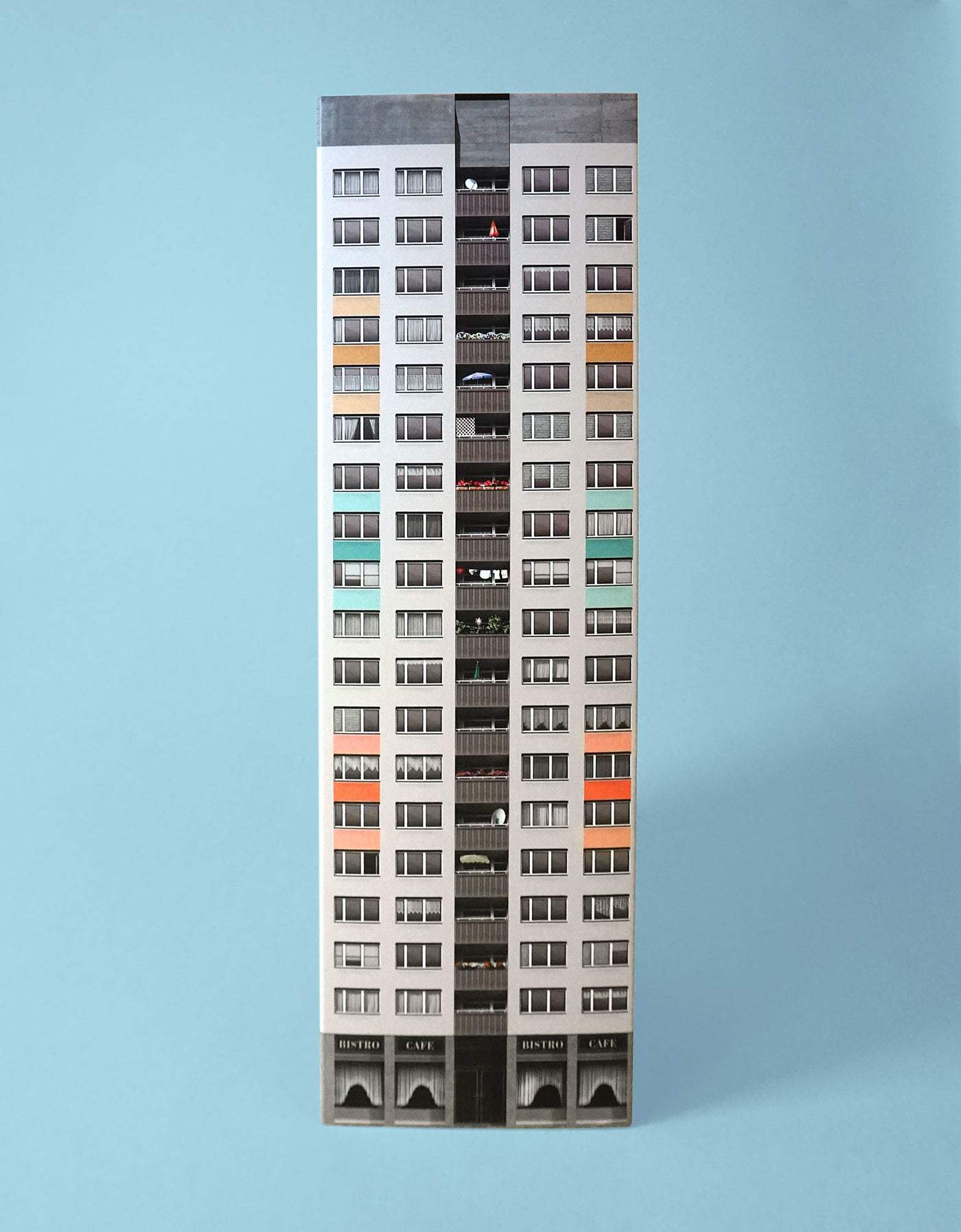 Paperscraper® „Plattenbau Berlin“ von Seltmann