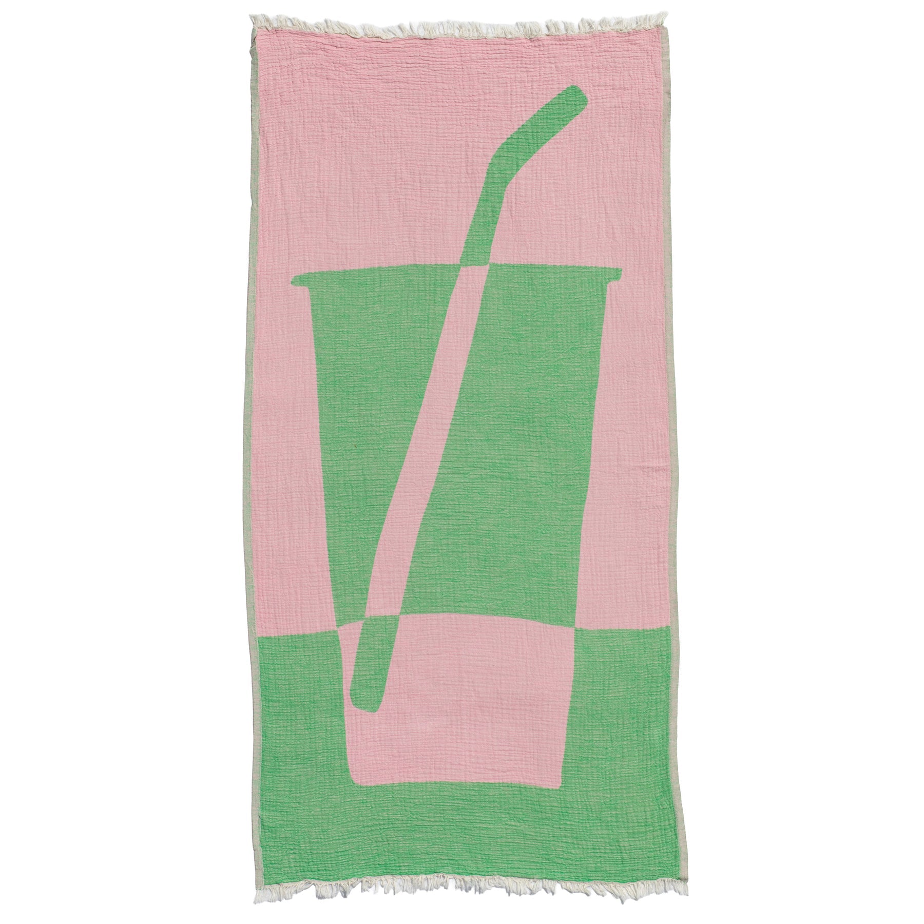 Badetuch «Iced Matcha» von Atelier Agave