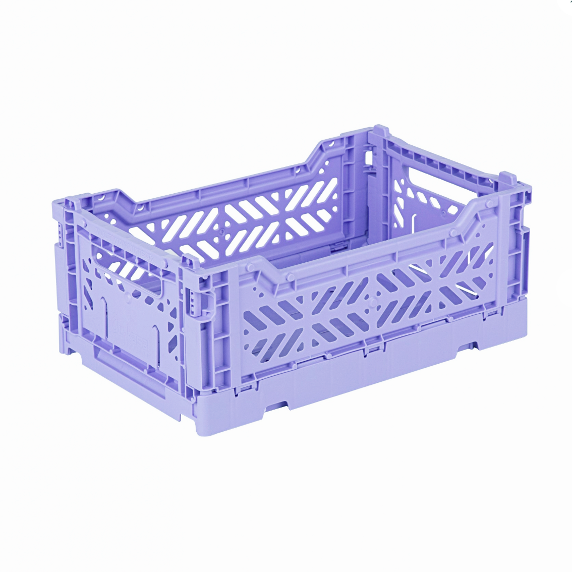 Aykasa Minibox Blue - Faltbare Aufbewahrungsbox recyceltes PP 27x17x10.5cm