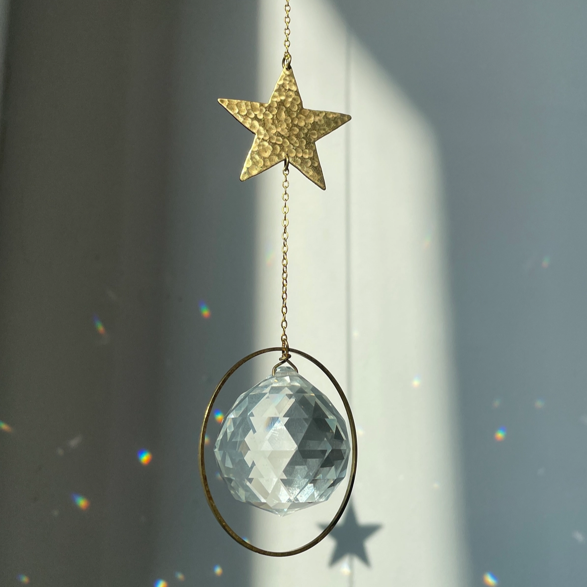 Lichtfänger Muschel von Von Lani – Suncatcher Kristallglas handgefertigt