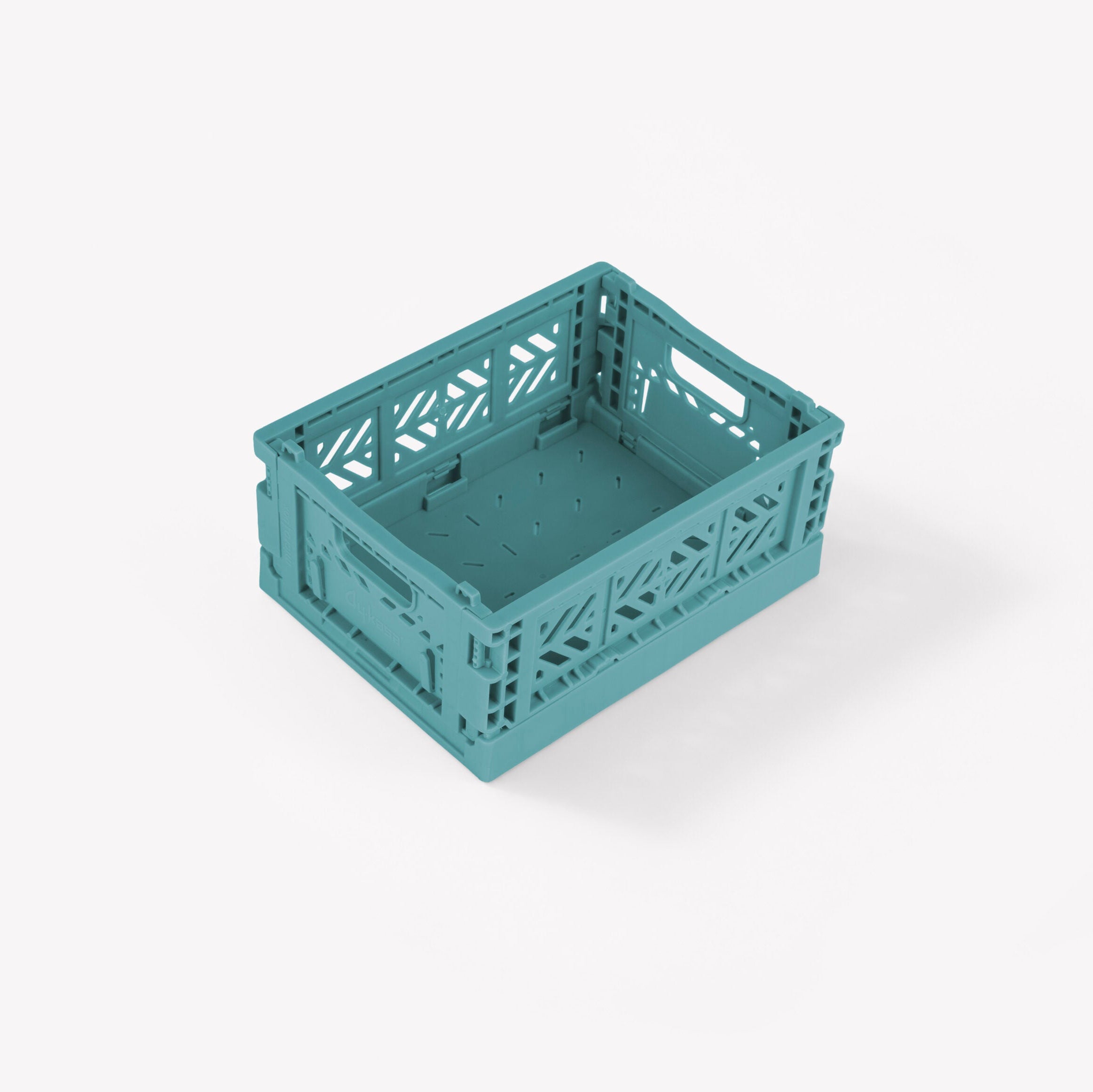 Aykasa Microbox Warm Taupe – faltbare Aufbewahrungsbox taupe, Frontansicht