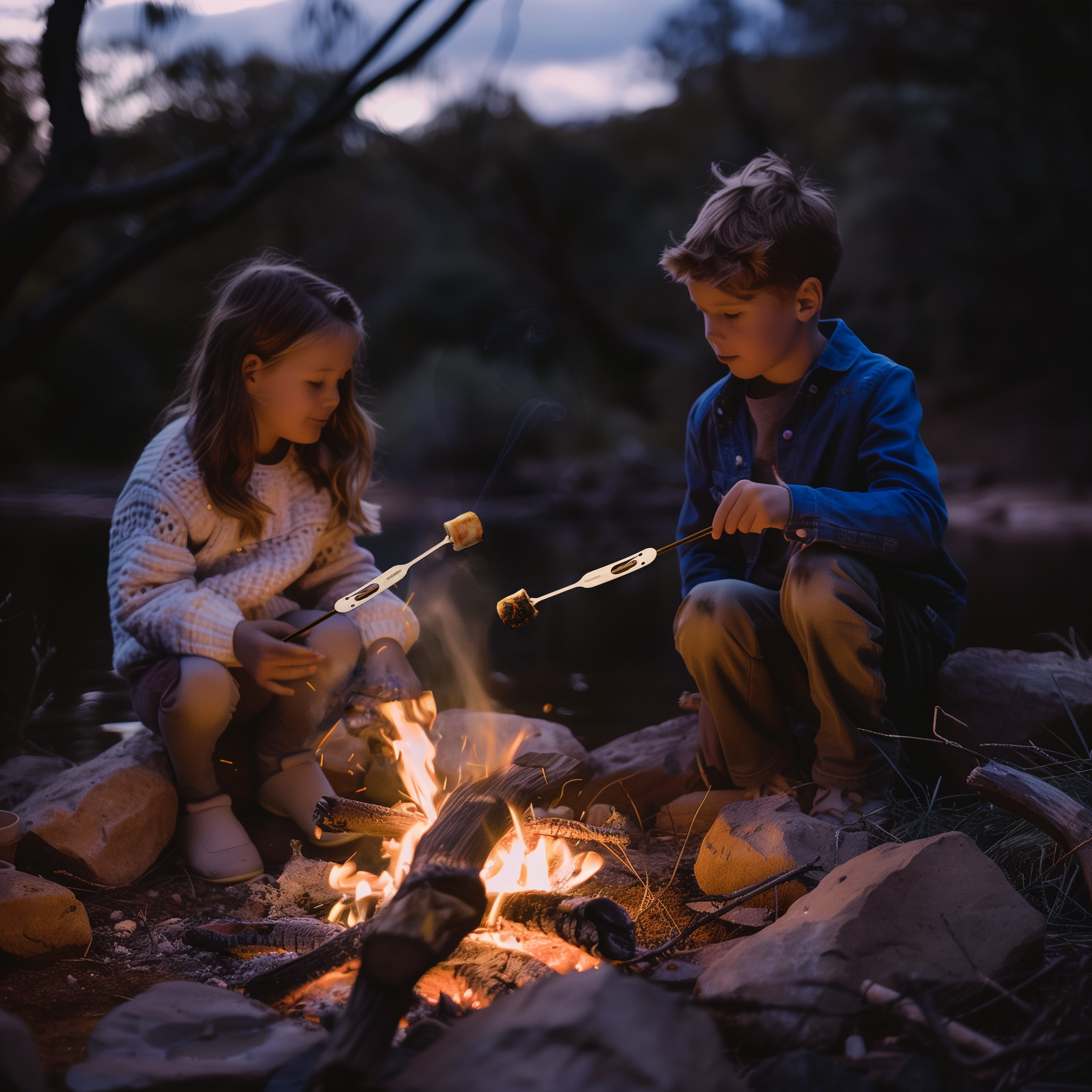 Huckleberry Campfire Forks – Grillgabeln für das Lagerfeuer von Kikkerland