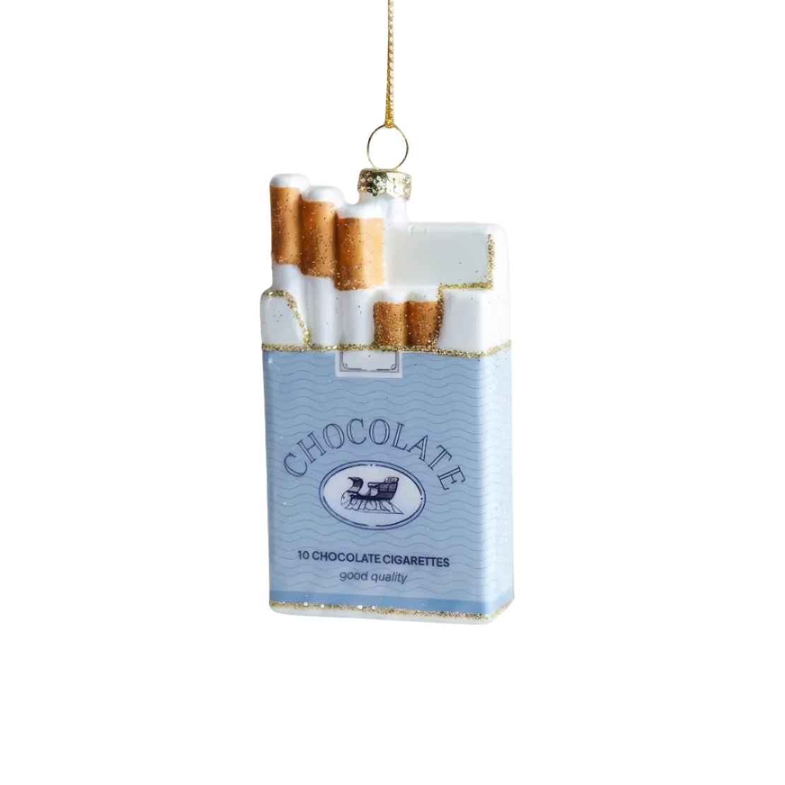 Weihnachtsbaumschmuck Cigarette von Yup in de boom – Glasornament Zigarette am Christbaum