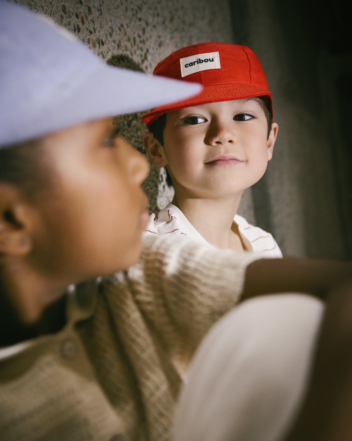 CARIBOU Kinder-Mütze aus 100% Leinen