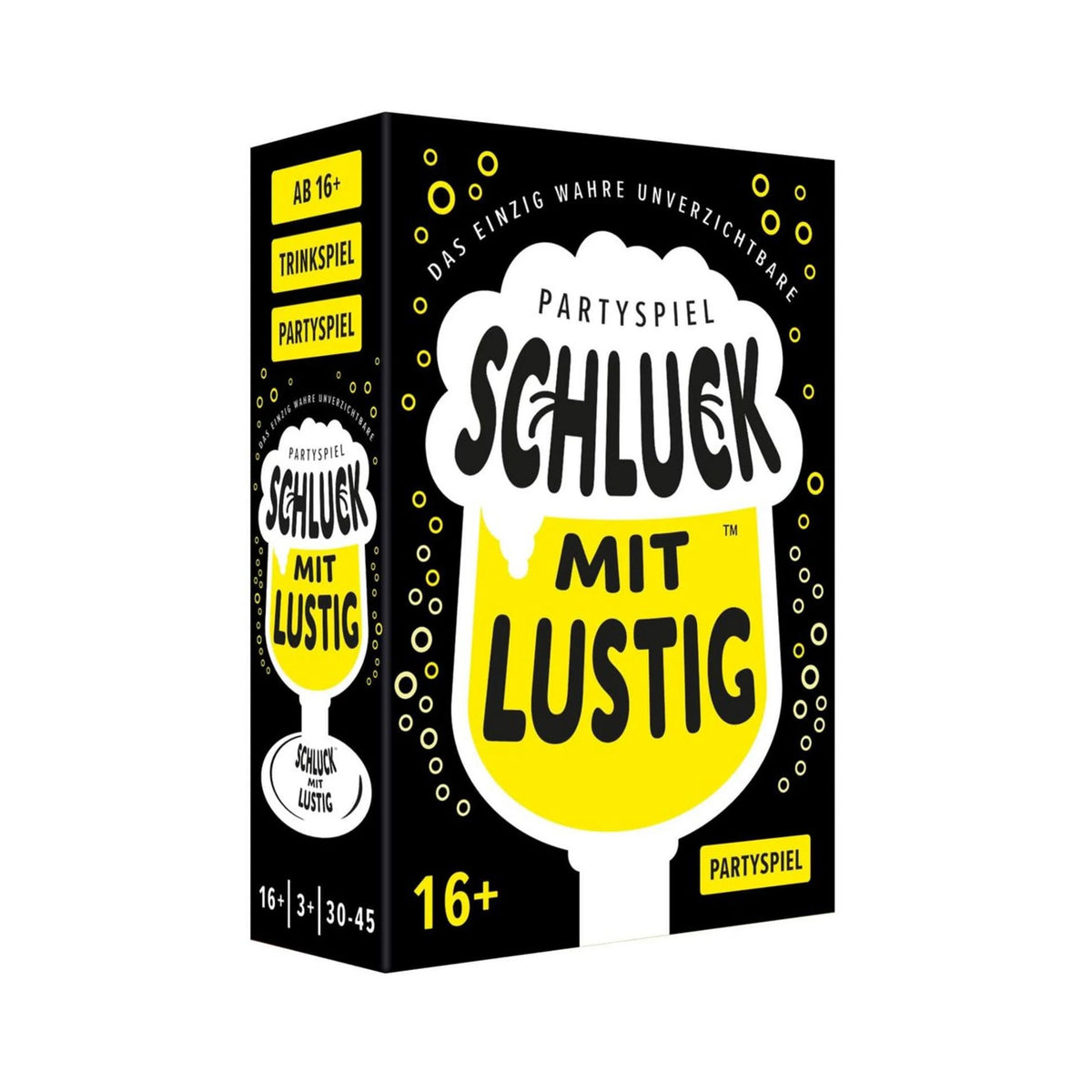 Schluck mit Lustig Kylskapspoesi – Detailansicht Spielkarten Trinkspiel